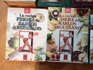 Colección de 11 libros de cocina
