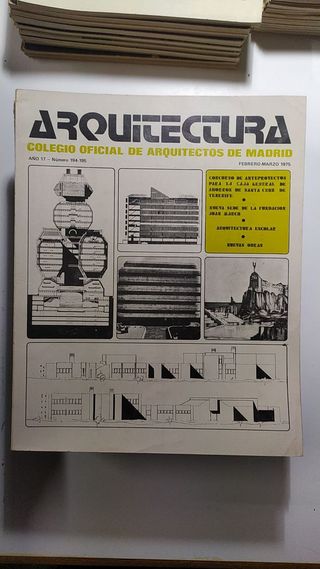 Lote revista " ARQUITECTURA " 1959 - 1975