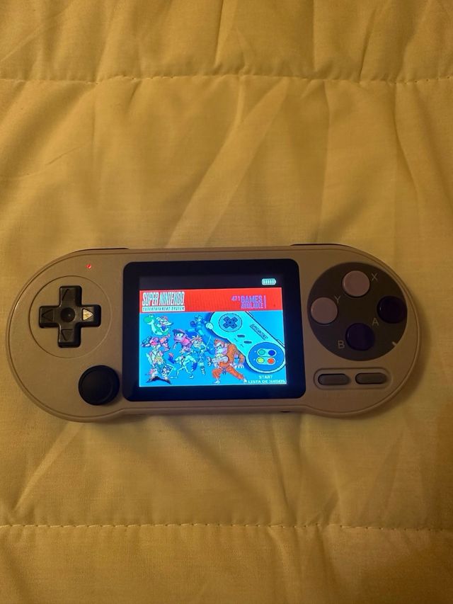 Super nintendo portatil retro