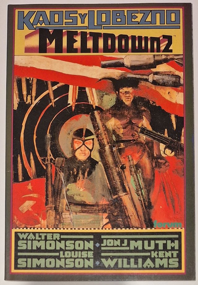 Kaos y Lobezno. Meltdown. Forum 1992