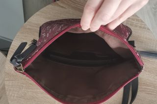 Bolso granate de Pepe Jeans