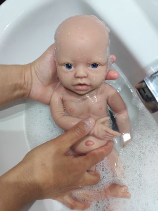 Reborn silicona platino 40 cms