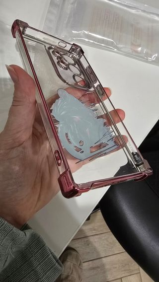 Funda Samsung S24 Ultra Rosa Moto