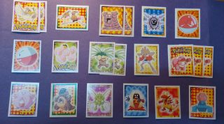 Cromos Pokemon. 1999