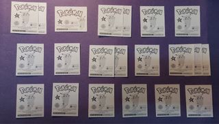 Cromos Pokemon. 1999
