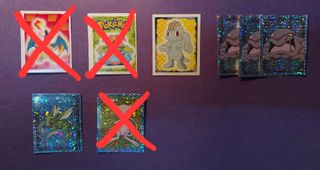 Cromos Pokemon. 1999