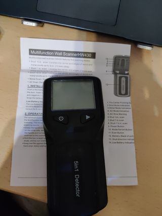 Escaner de pared 5 en 1