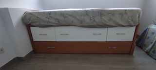 Cama nido con cajones