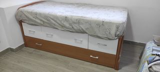 Cama nido con cajones