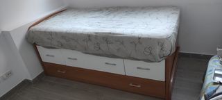 Cama nido con cajones