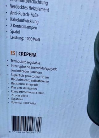 Crepera Tristar NUEVA