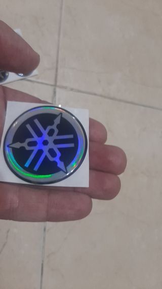 2 logos yamaha multicolor 5cm