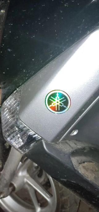 2 logos yamaha multicolor 5cm