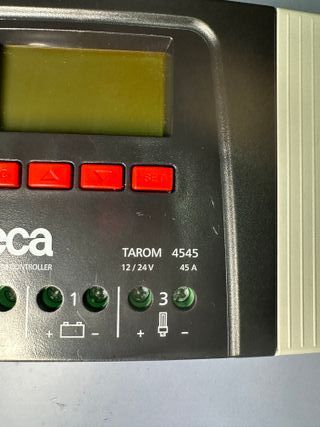 REGULADOR DE CARGA PLACA SOLAR Steca TAROM 4545