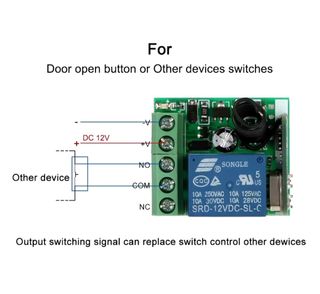 Interruptor inalámbrico control remoto