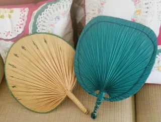 Cuadro Chino bambú enrollable vintage + 2 Pay Pays