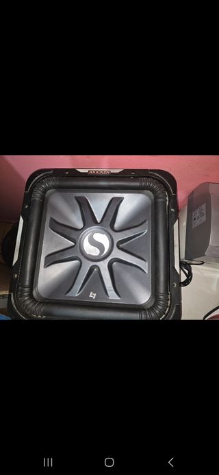 Subwoofer kicker l7 15 pulgadas