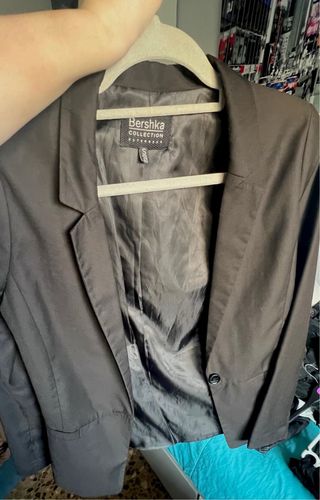 Americana blazer negra