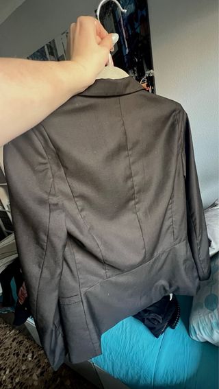 Americana blazer negra