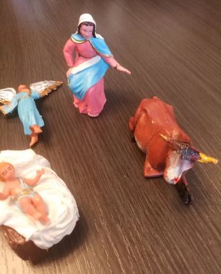 Antiguo nacimiento - Belén de Navidad Años 90