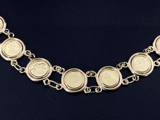 gargantilla oro 18k 23cm