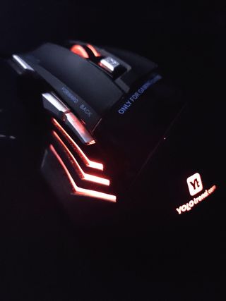 Ratón Gaming RGB + DPI ajustable