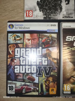 Lote 7 juegos para PC