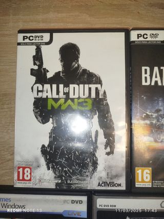 Lote 7 juegos para PC