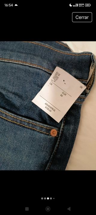 Pantalón vaquero Levis strauss original