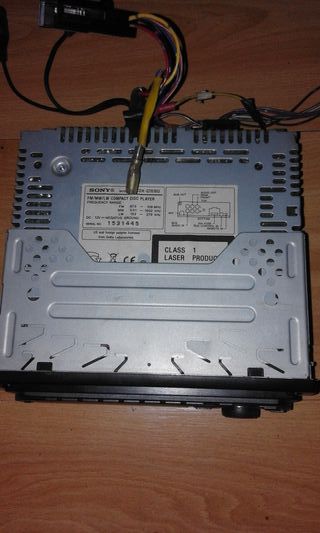 Radiocd Sony 50wx4 USB,AUX,RCA
