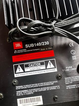 Subwofer jbl