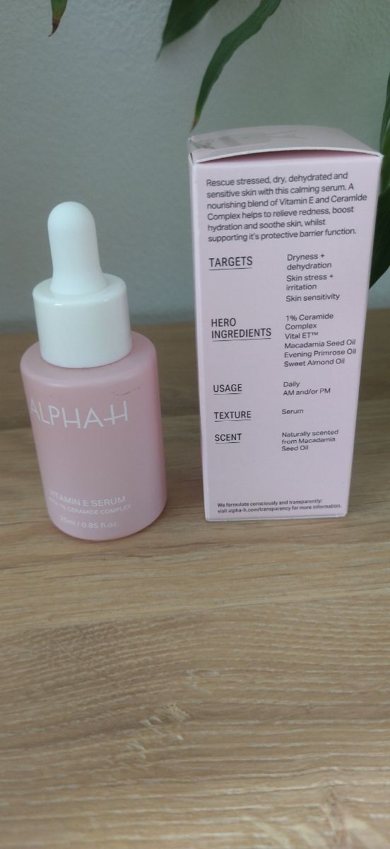 Siero viso vitamina E Alpha H 25 ml