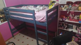 Cama litera de arriba