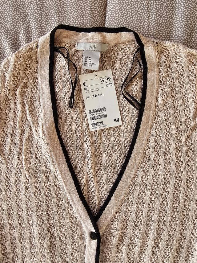 Cardigan HM traforato taglia XS