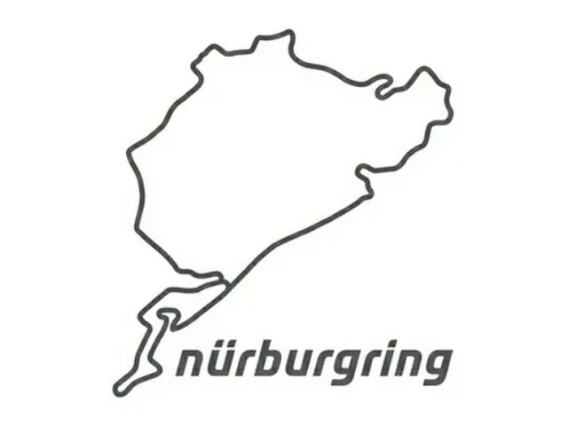 4uds Vinilo Nurburgring