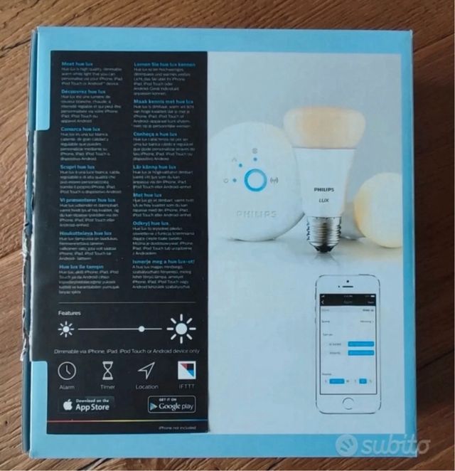 Philips Hue kit di due lampadine