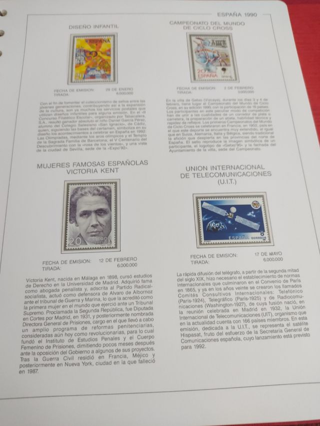 Sellos coleccion Eapaña