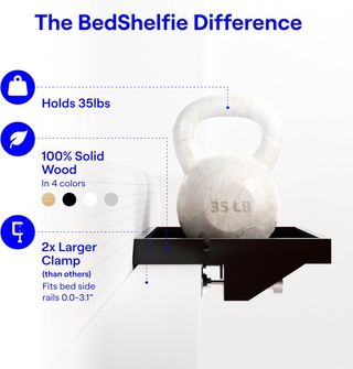 Estante de cabecera BedShelfie original