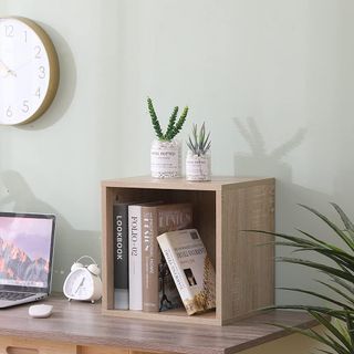 Estantería modular Etnicart de roble 35x30x35 cm