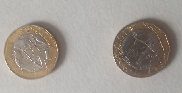 #moneta #bimetallica 1000 lire Europa con errore