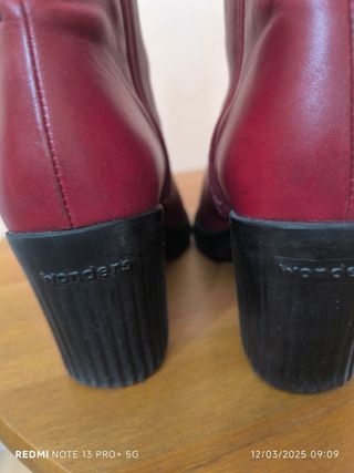 WONDERS BOTINES REBAJADO!!!!