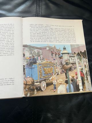 Libro Toby Tyler vintage Walt Disney
