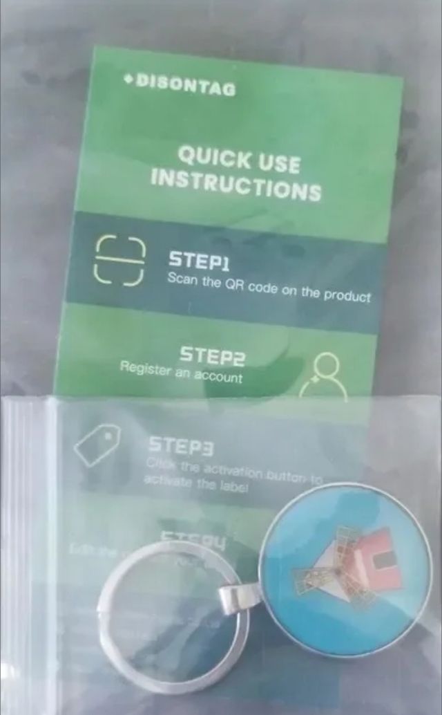 Etiqueta de localização Qrcode GPS