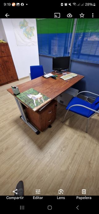 Mesa oficina 160x75