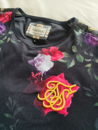 Camiseta siksilk rosas