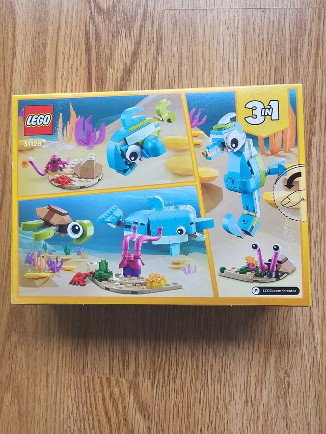 LEGO Delfín y Tortuga