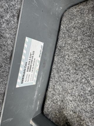 Tapa/Guarnecido bateria maltero bmw e92