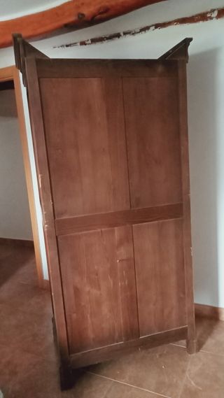 Mueble TV esquinero cerezo macizo