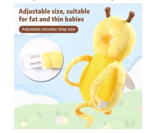 COJÍN MOCHILA Y RODILLERAS PARA BEBÉS.