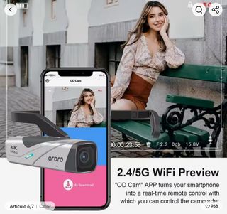 Videocámara de acción